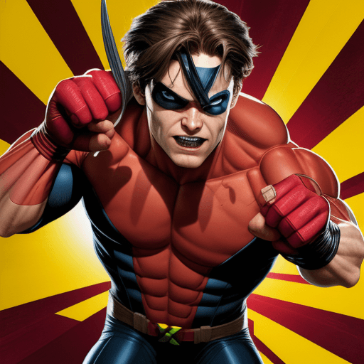 AI generated: marvel comics xmen cyclopes
