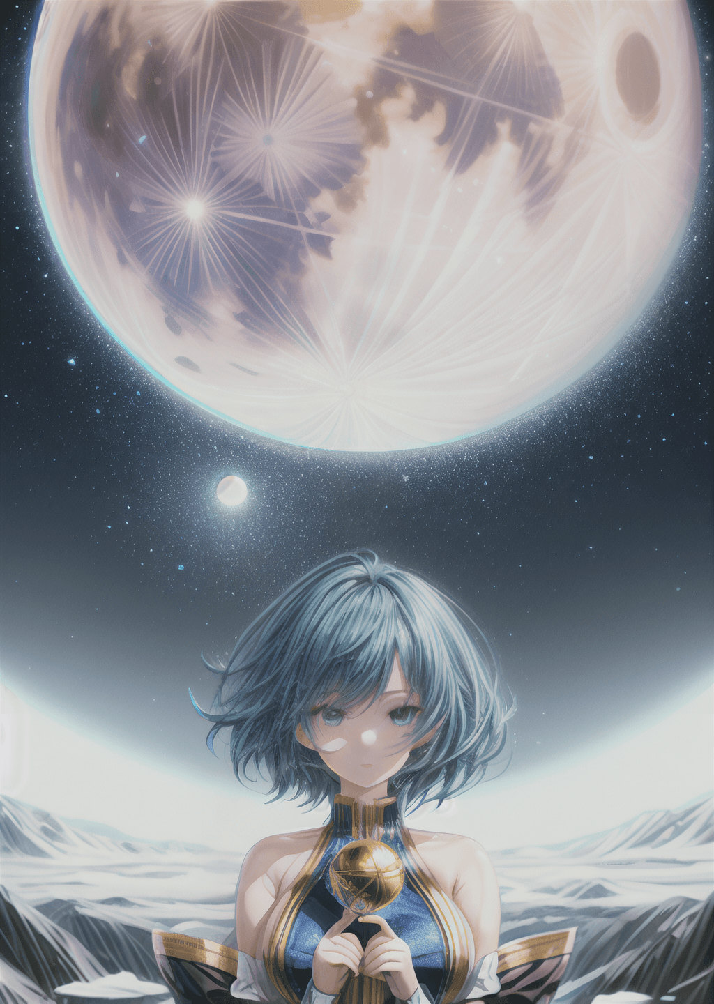 AI generated: (Masterpiece, award winning, professional, highly detailed), anime style, 2D illustration, stylized,...