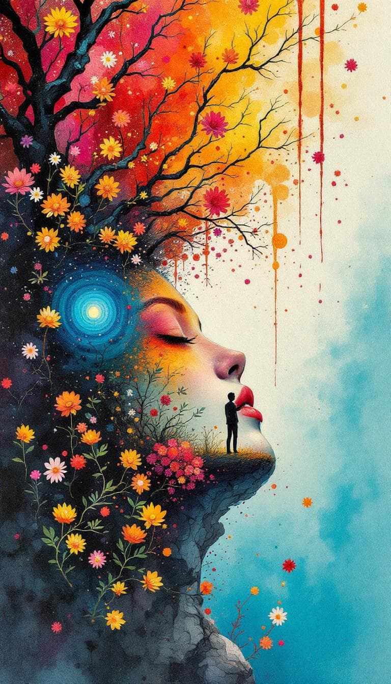 AI generated: "I welcome this new day as a canvas for creative expression", "embracing the unique perspective and ...