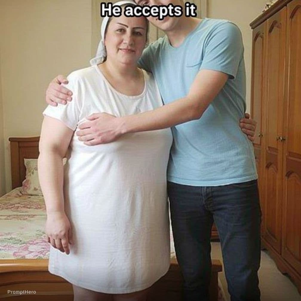 AI generated: He accepts it