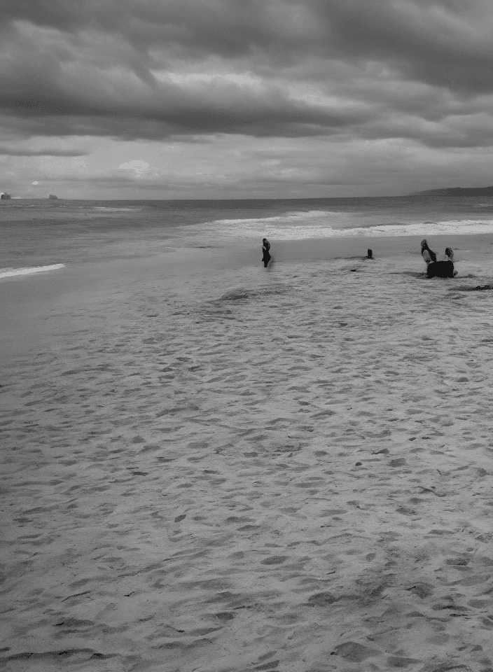 AI generated: on a beach

