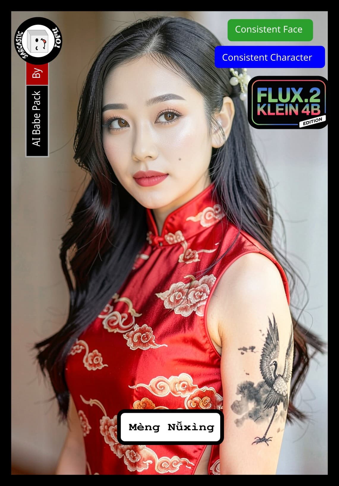 Flux.2 Klein 4B AI Babe Pack (Part 01) by Sarcastic TOFU