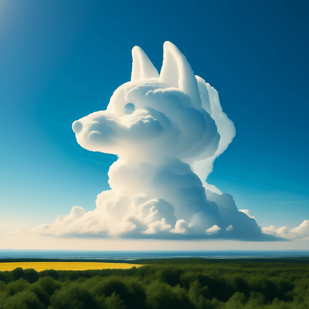 cityscape & character cumulonimbus cloud