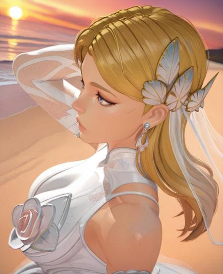 Bride/Wedding Dress Invisible Woman | Sue Storm | Marvel Rivals (Illustrious)