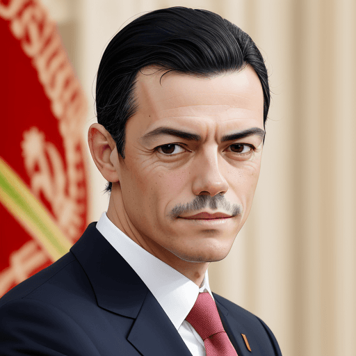 AI generated: photograph Pedro Sánchez, President of Spain 