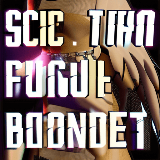 AI generated: 
sci fi futuristic blonde cyborg girl , 