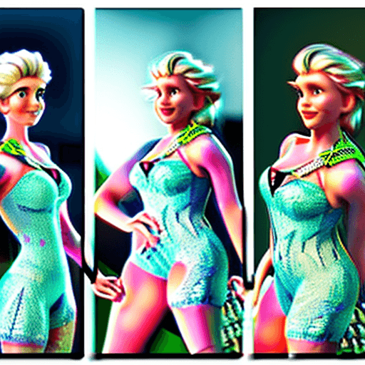 AI generated: Elsa from Disney Live series, cinematic, cover art, full body, highly detailed, smooth, sharp focus,...