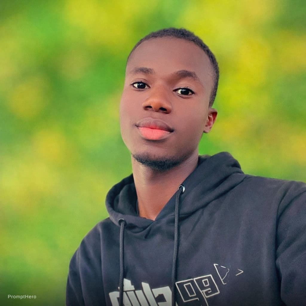 AI generated: Blurred green and yellow background 