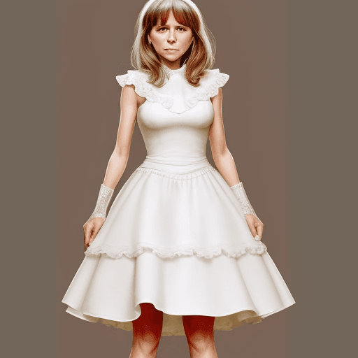 AI generated: Macron in a dress
