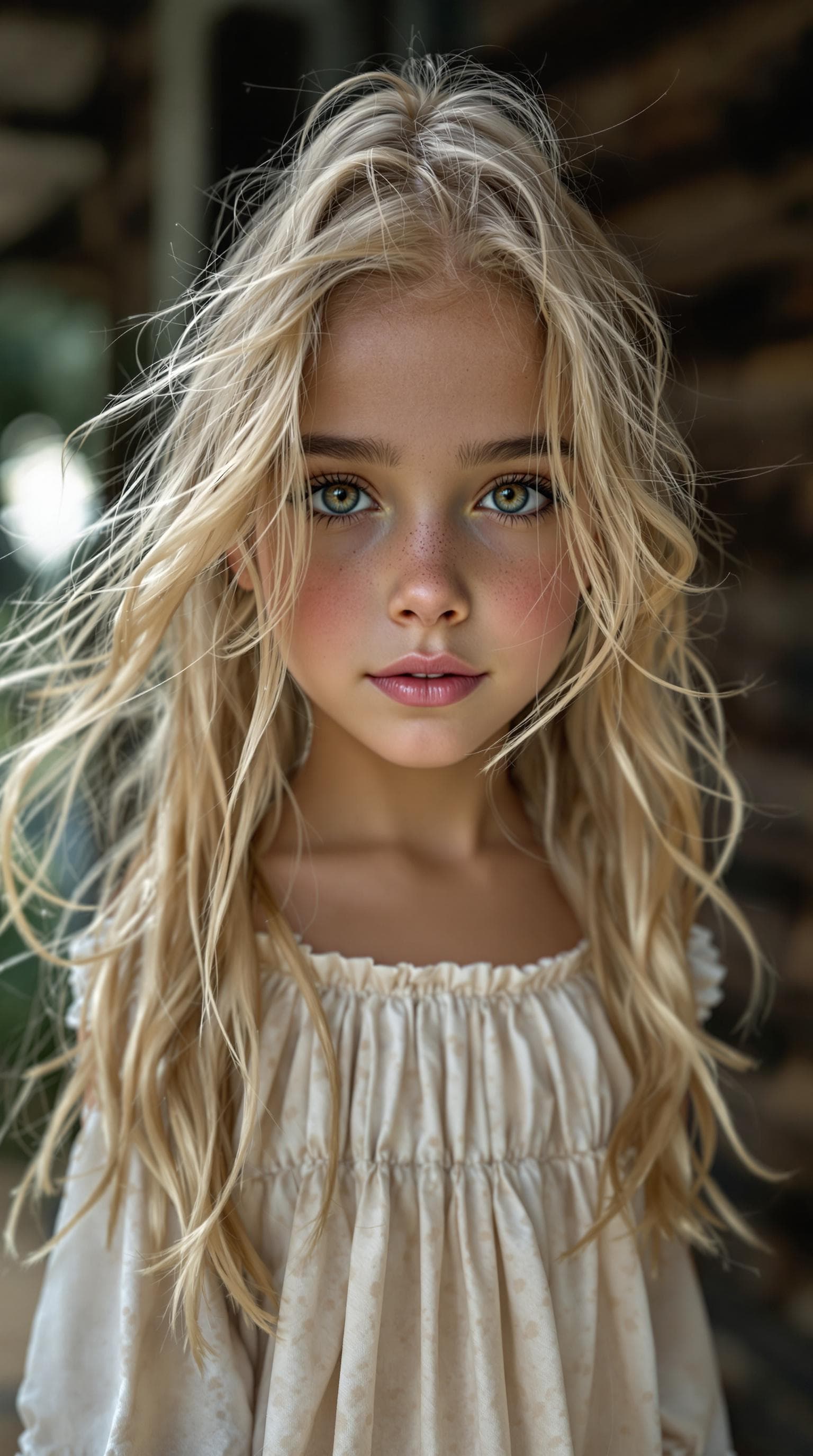 AI generated: a professional photo of a exceptionally of the most beautiful American girl in the world, showing he...