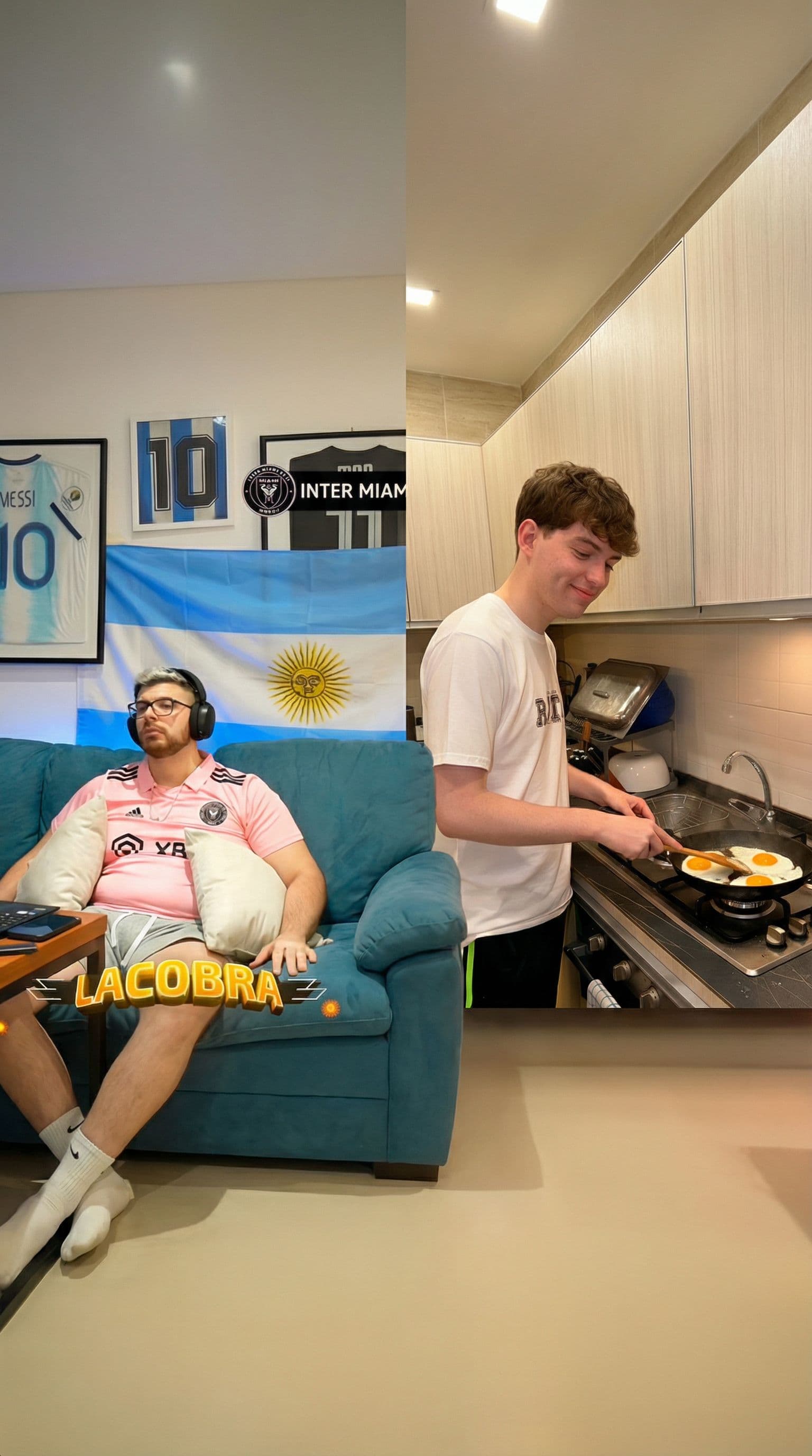AI generated: Expand the background of the first image naturally, maintaining the same lighting, color palette and...