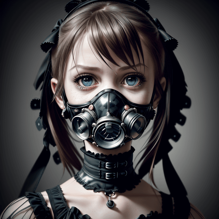 AI generated: (hyperrealism : 1. 4), (award winning: 1. 4) (masterpiece photo: 1. 4) BREAK 
photo of a gothic girl...