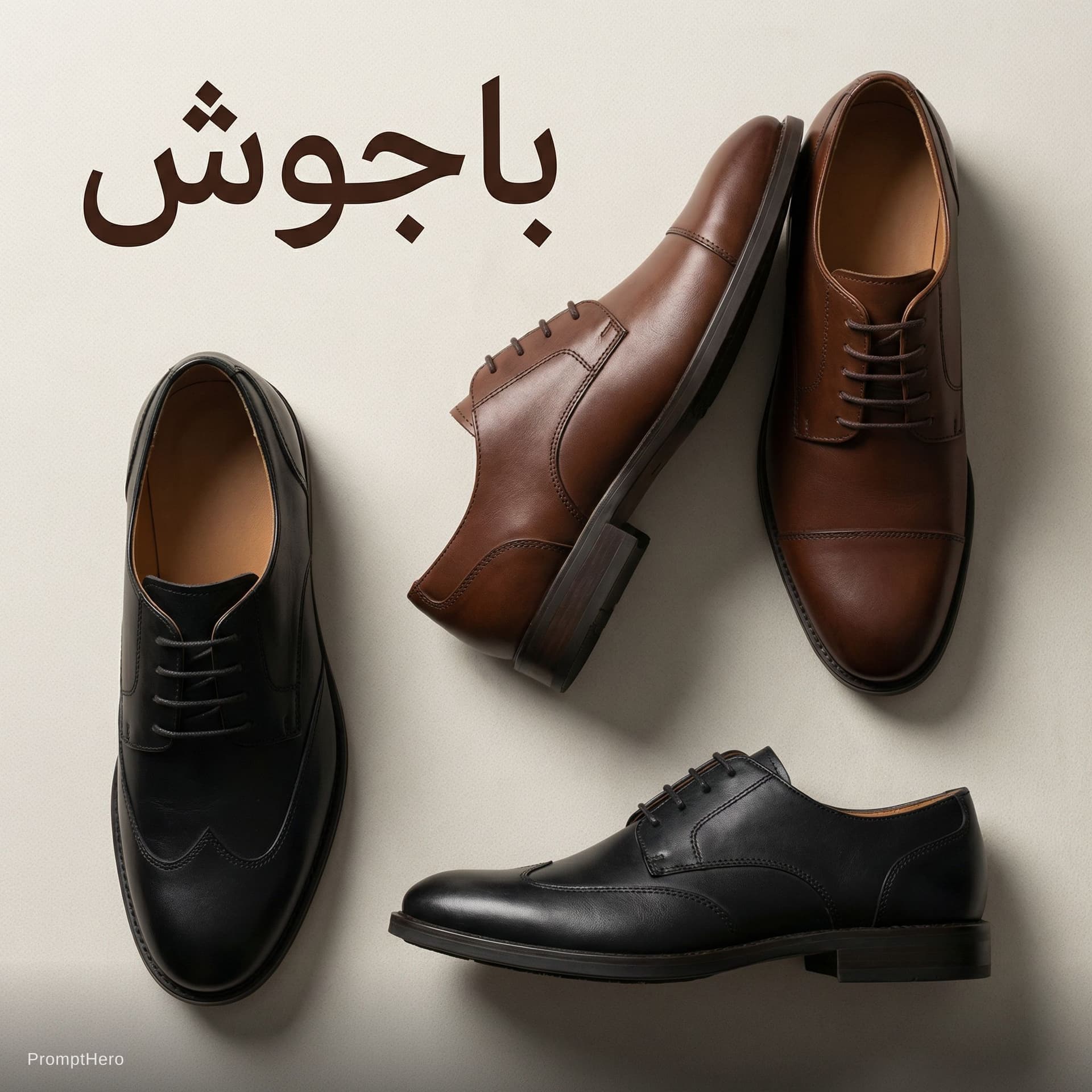 AI generated: Edit the image by removing the existing brand name and logo text.
Replace it with the Arabic brand n...