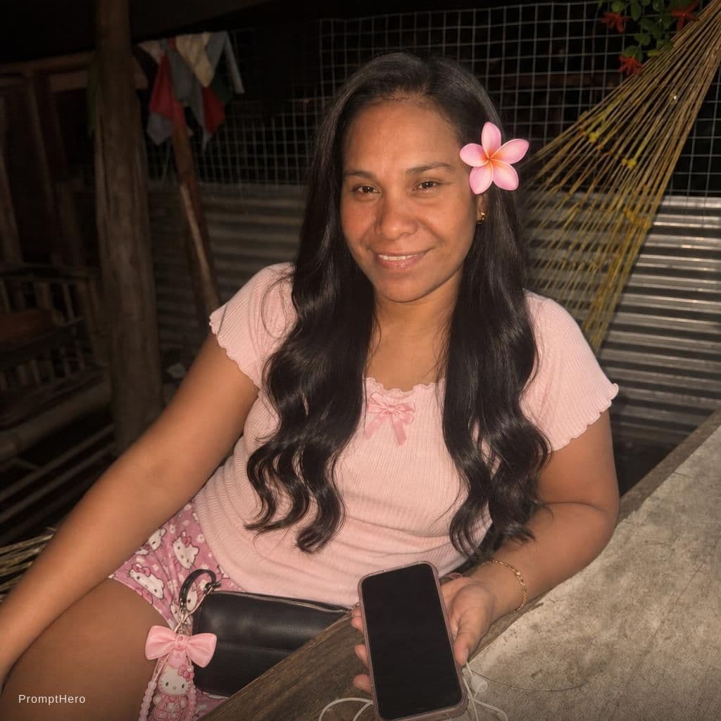AI generated: piny girl