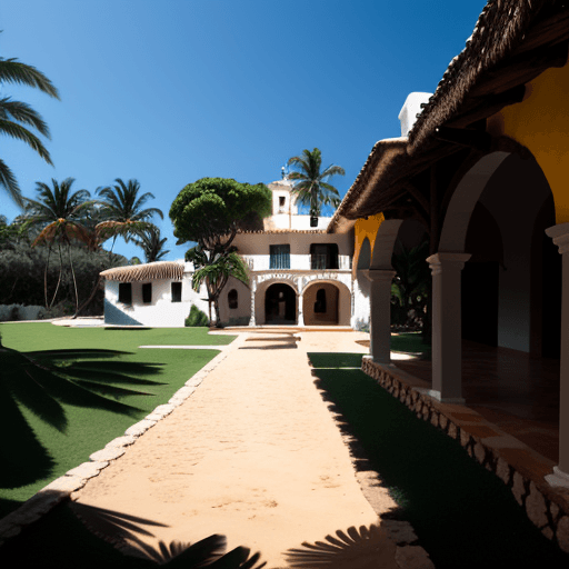 AI generated: casa de campo