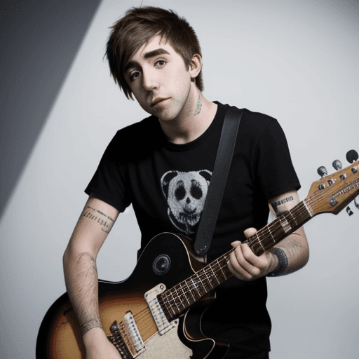 AI generated: Alex Gaskarth 