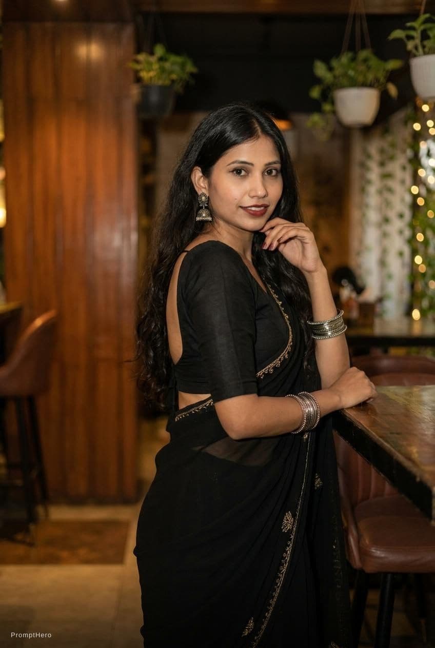 AI generated: Create a sexy girl in india style. and look like sexy.