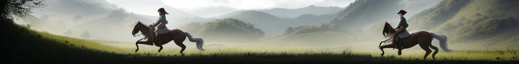 AI generated: from_below riding horse, ahort hair, EvelynNobodySD15 colombia, beautiful man with his wife, Colombi...