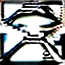 AI generated: black and white drawing of human druid, (white background), hyperrealistic, super sharp, highly deta...
