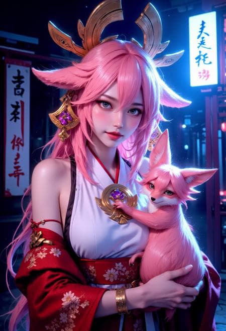 Yae Miko (Genshin Impact) | FLUX - Image 1