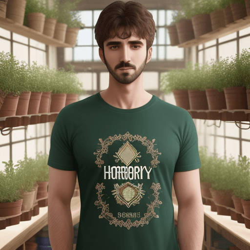 AI generated: etsy com da herbology görsellerinden t shirt için görsel oluştur