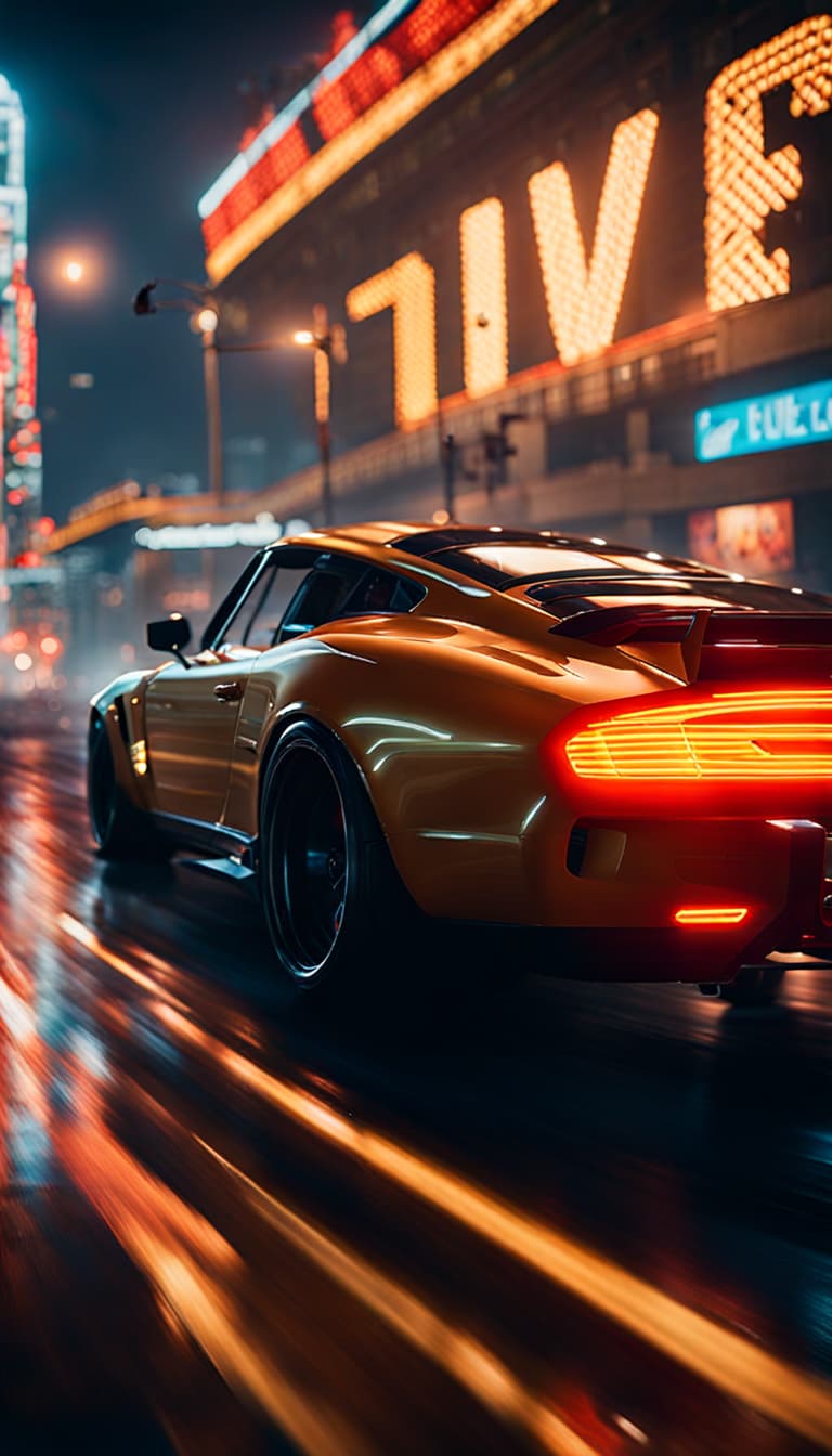 AI generated: cinematic CG 8k wallpaper, action scene from GTA V game, gritty action, perfect symmetric cars bodie...