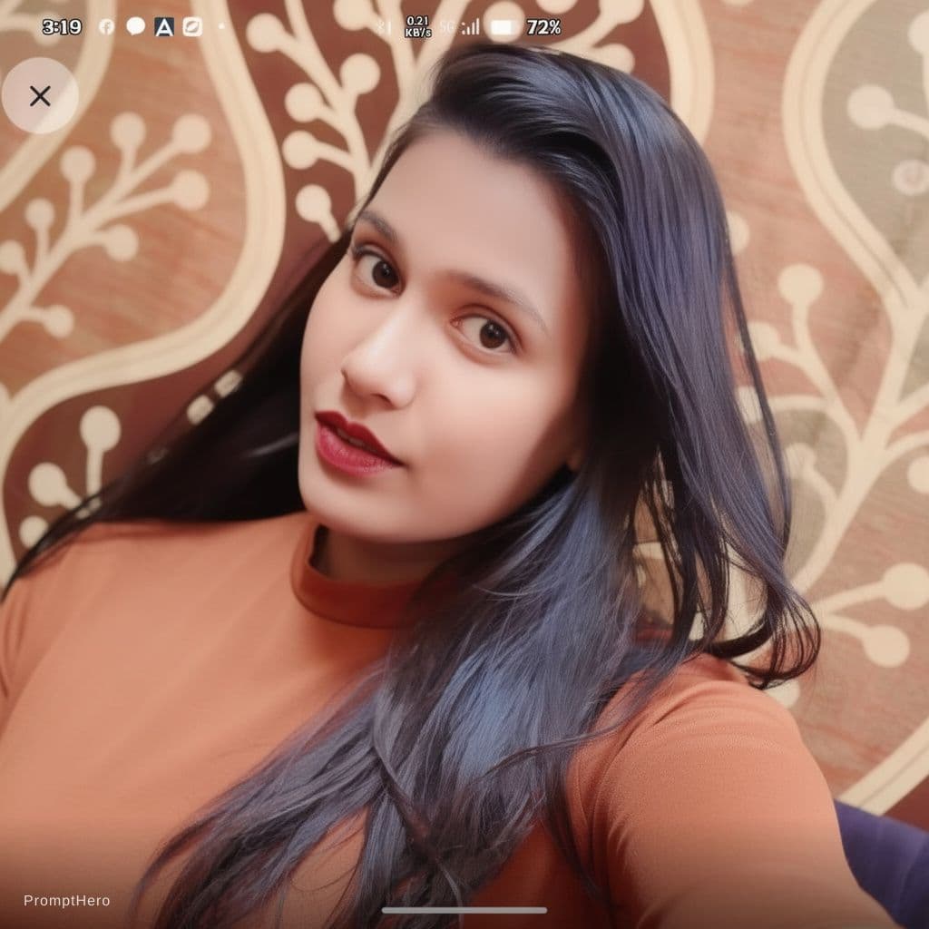 AI generated: She takes out her breasts