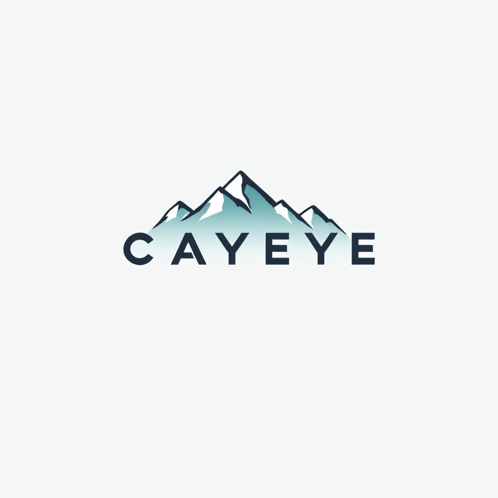 AI generated: crea logo para empresa llamada CAYEYE, una empresa de tours