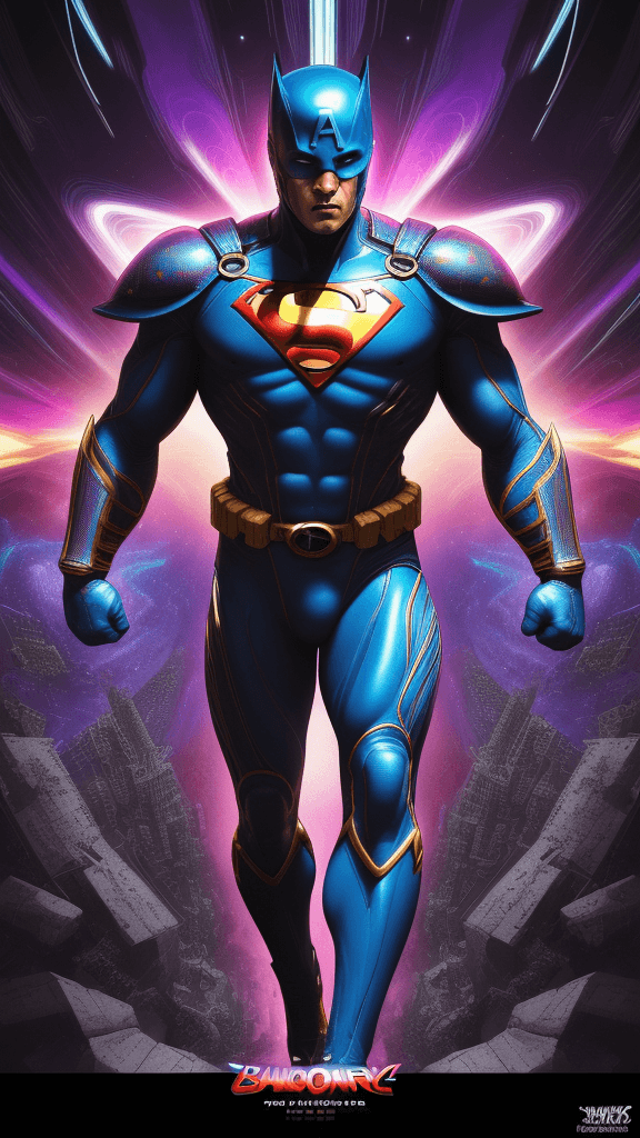 AI generated: complex funky background a highly detailed Ultra16kHD poster size digital cinematic illustration a c...