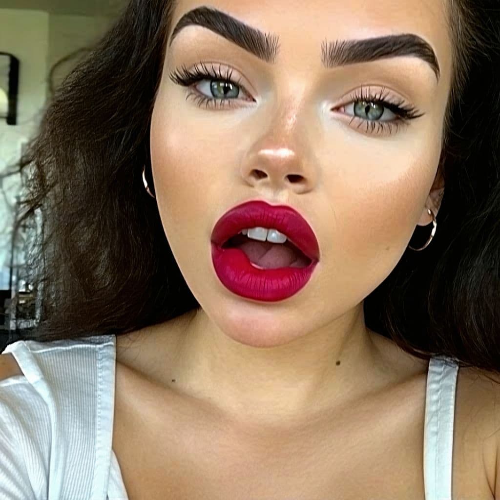 AI generated: Mixed women woman sucking dick, blowjob, dick inside mouth, 18yo, naked, beautiful look, juicy lips