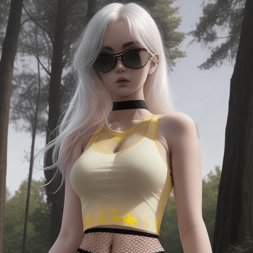 AI generated: sw1mc0v3r, shirt, see-through, fishnets,<lora:sw1mc0v3r-000010:1>, from_above, crop top, detailed fa...