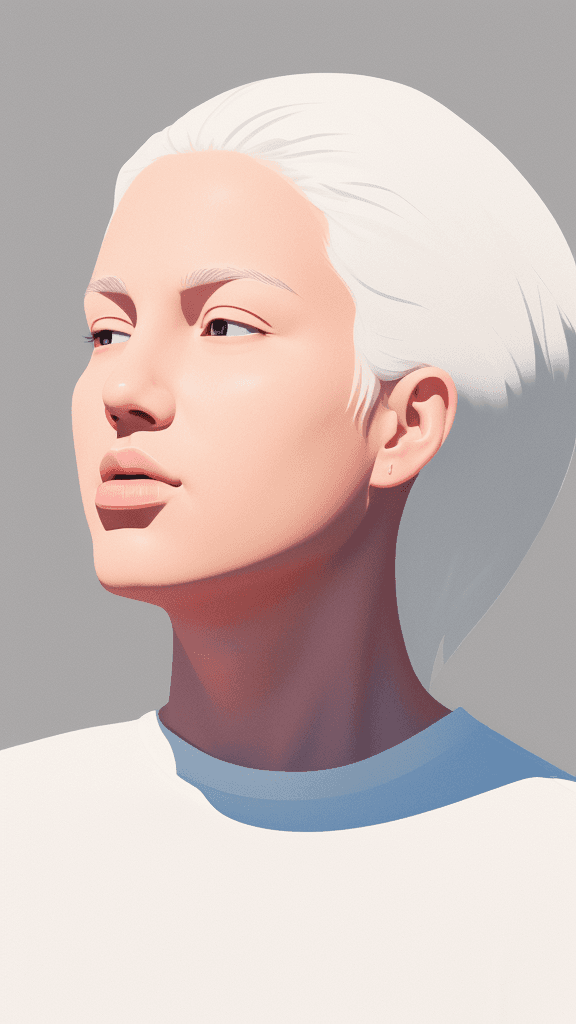 AI generated: (best quality, ultra-detailed, realistic:1. 2) Justin, clean lines, minimalist artwork, vibrant colo...