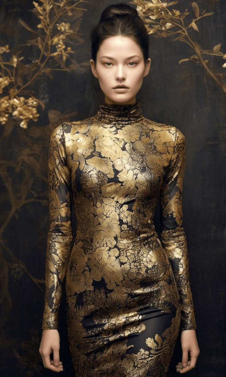 AI generated: best quality, 4k, highres, masterpiece, ultra-detailed, realistic, highly detailed photo, fashion ed...