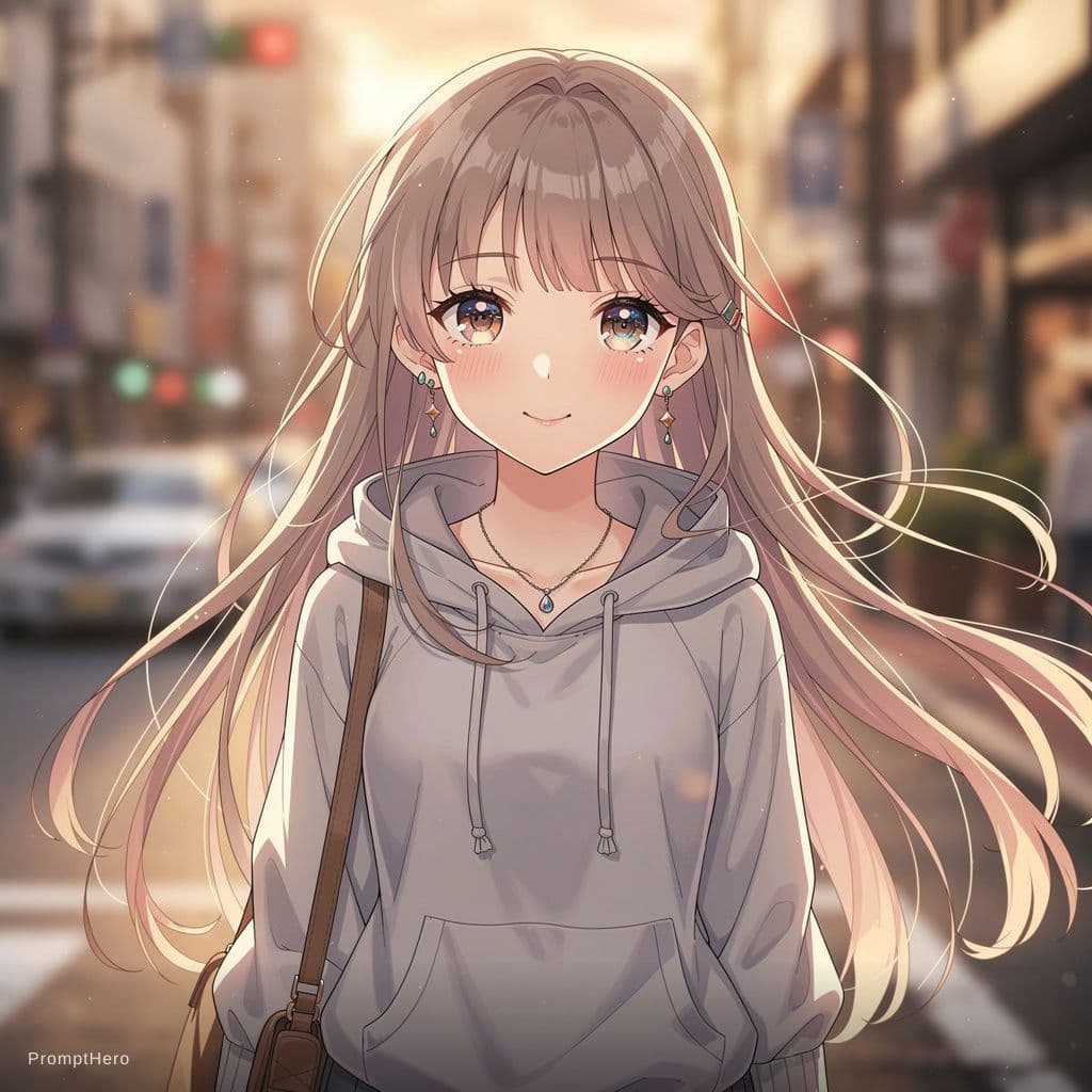 AI generated: Anime girl new HD quality 