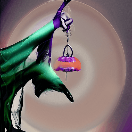 AI generated: halloween witch halloween witch halloween halloween halloween witch, in the style of photobashing, c...