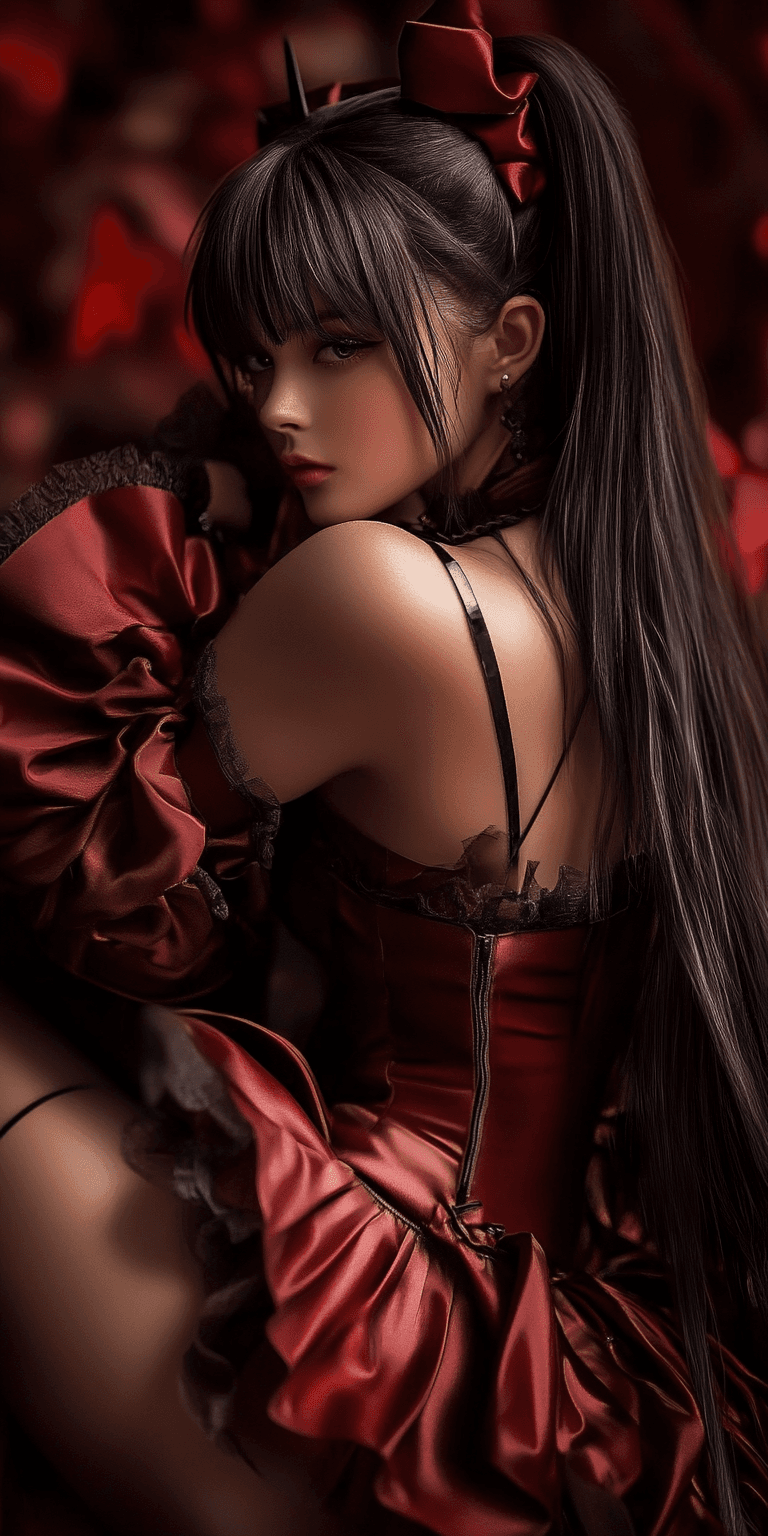 AI generated: rin tosaka --v 6.1 --style raw