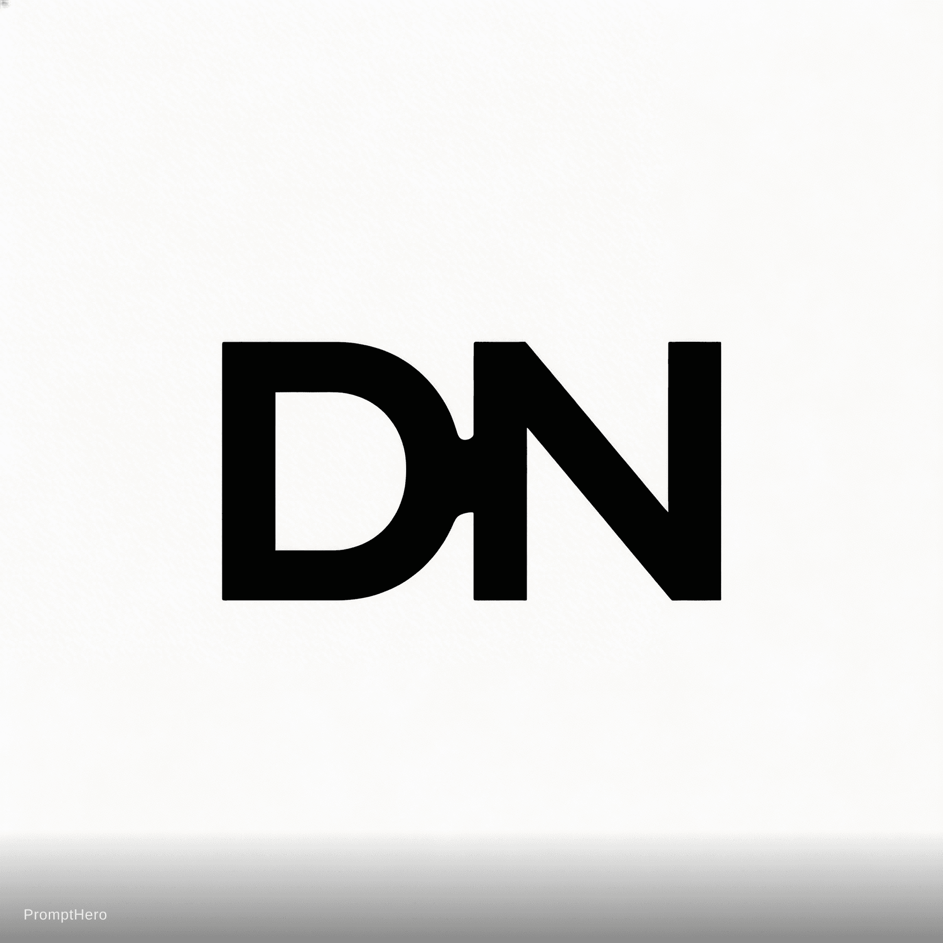 AI generated: DN logo