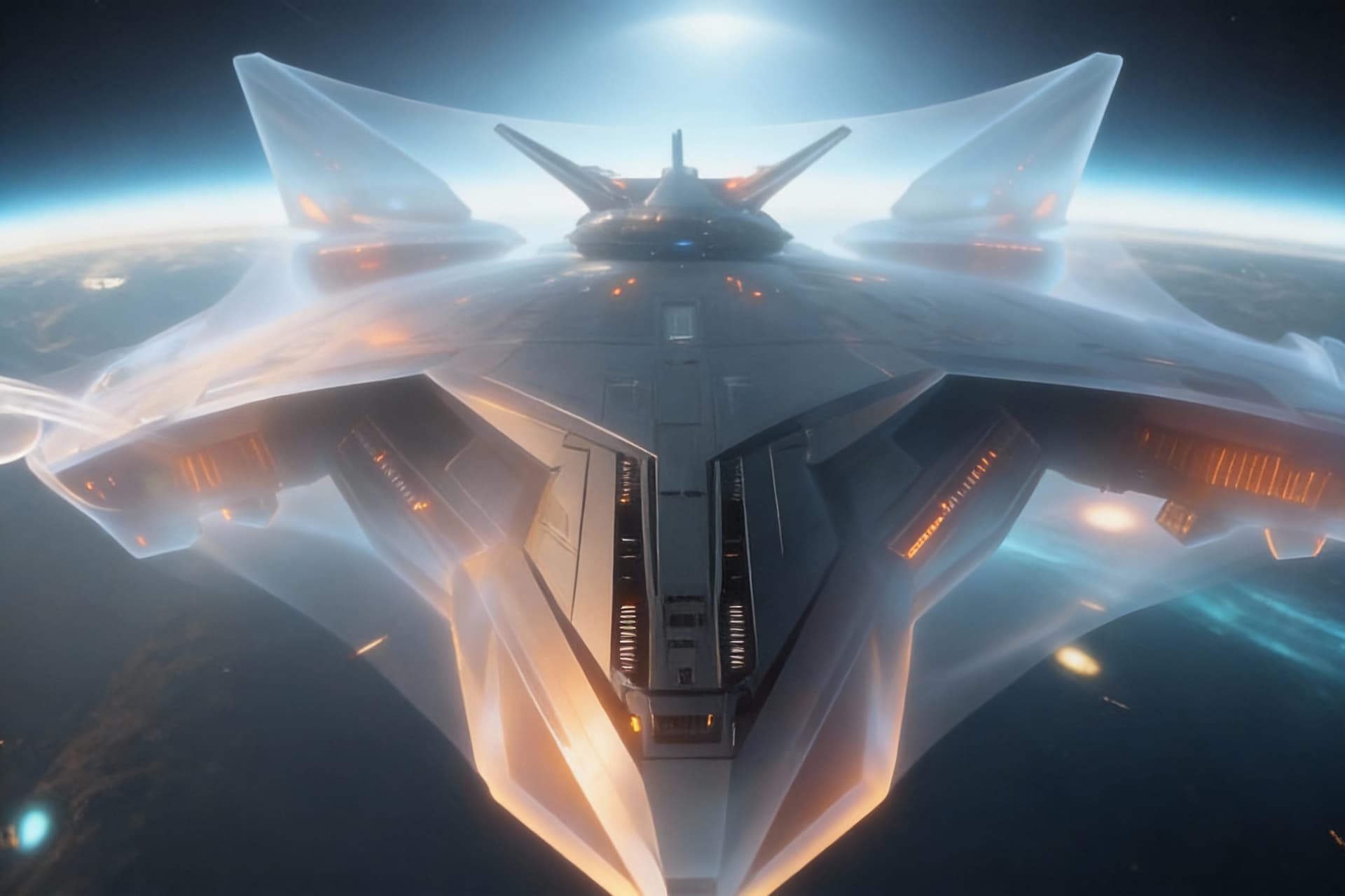 AI generated: There is no reference. Create a Sci-Fi Starship component and chamber that best describes the... 

S...