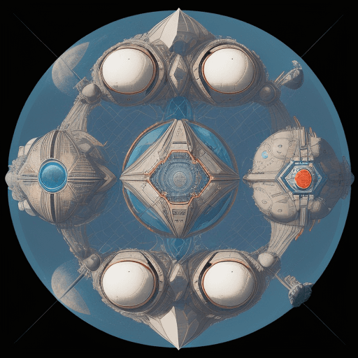 AI generated: Retrofuturism style, It is a city designed by Buckminster Fuller on Mars in 2500, influenced by the ...