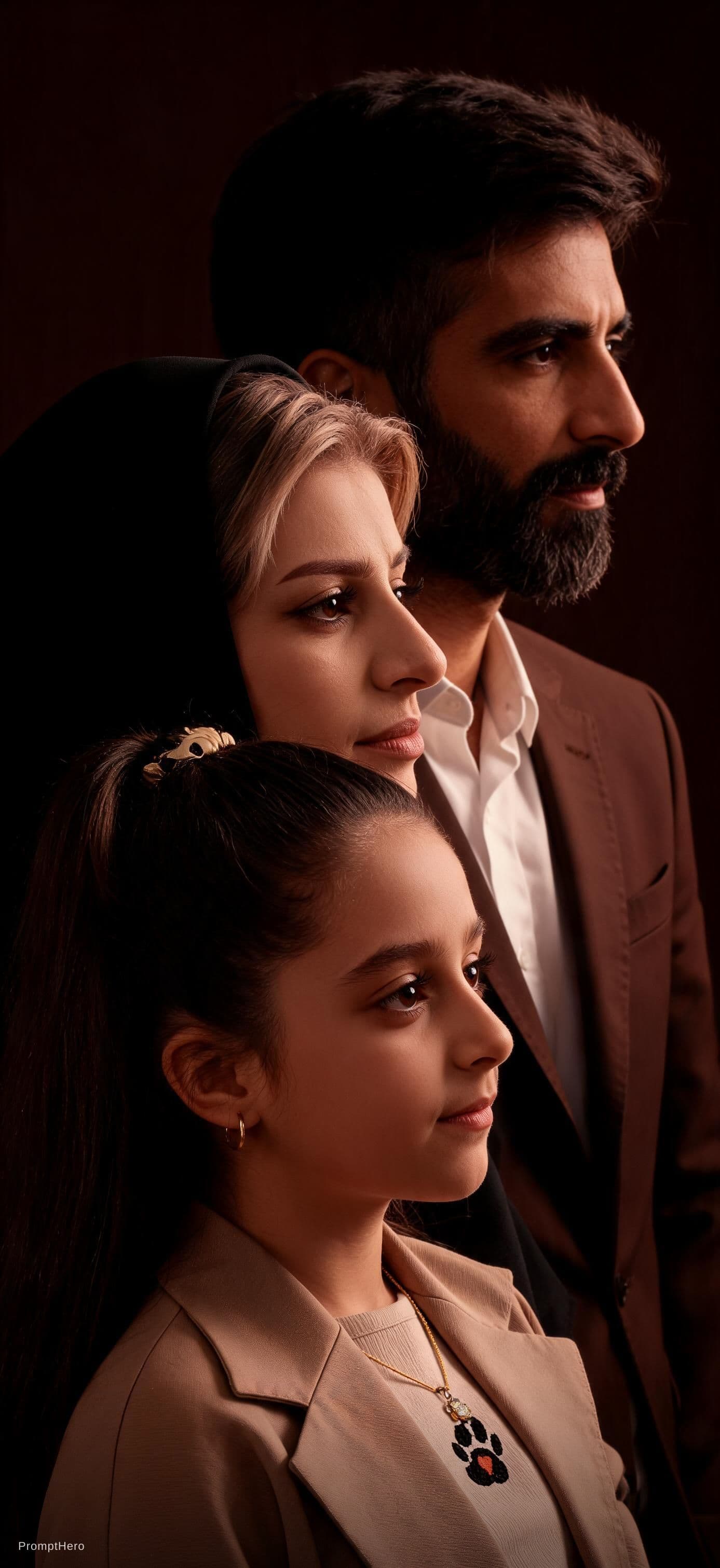 Hero prompt: نورپردازی سینمایی و پالت رنگی تک رنگ قهوه‌ای مایل ...