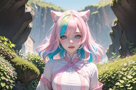 Burger-Mix [Soft Pastel Anime Model]