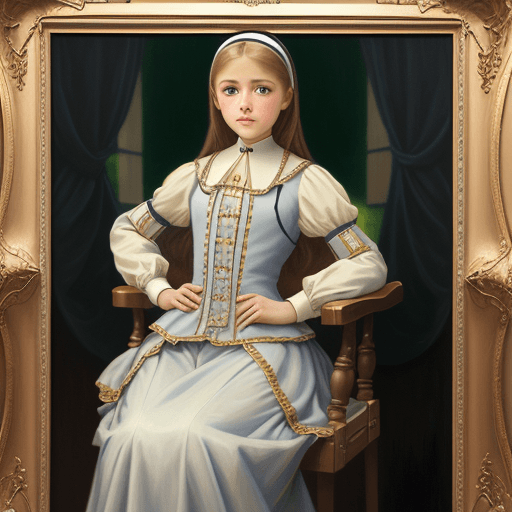 AI generated: realistic girl in school uniform, in the style of firmin baes, lilia alvarado, y2k aesthetic, spanis...
