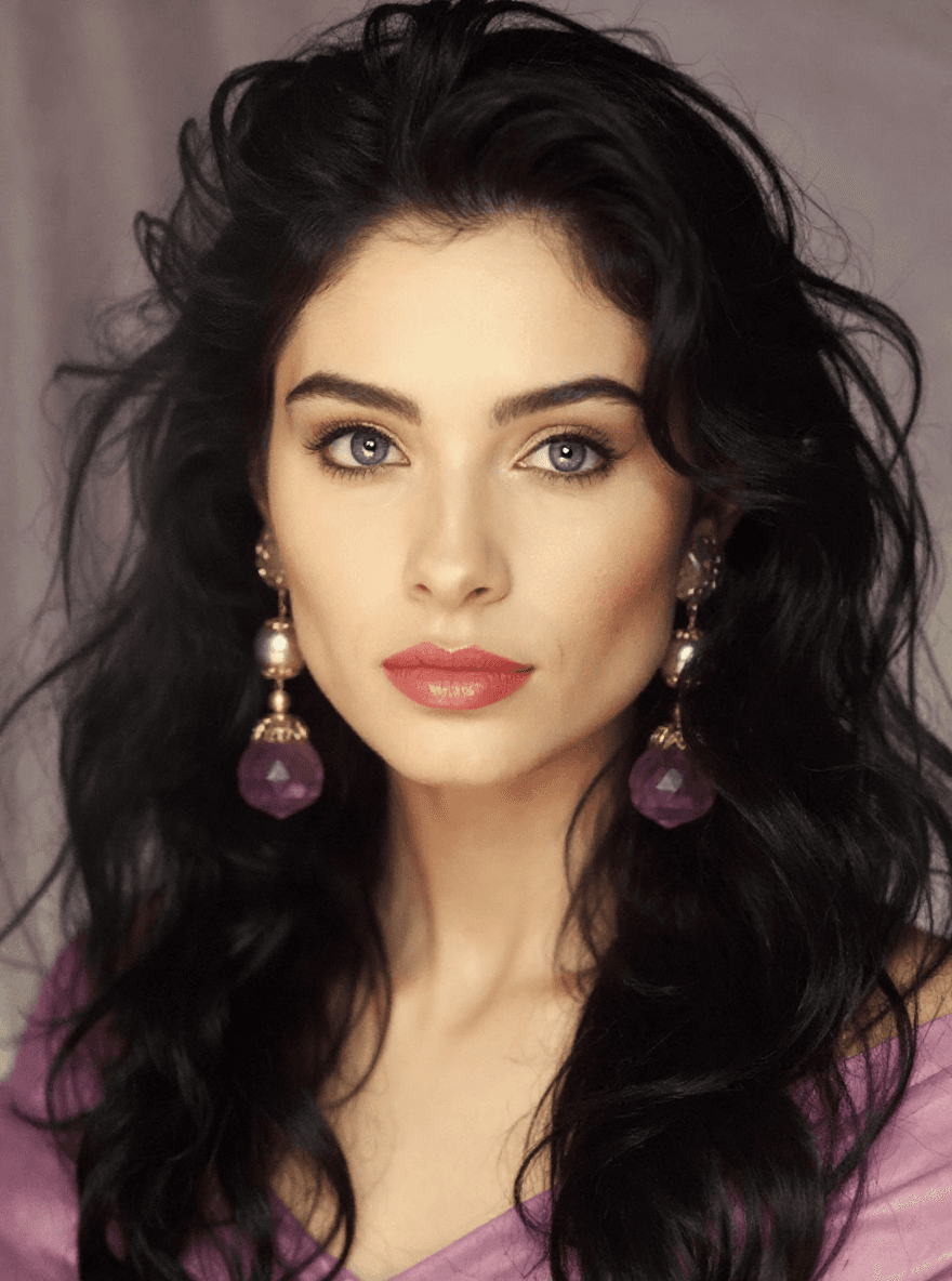 AI generated: "Professional portrait photograph, Sony A1 50.1MP, 70mm prime lens.  A slender lithe supermodel, ear...