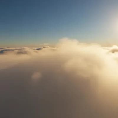 AI generated video: Head in the clouds 