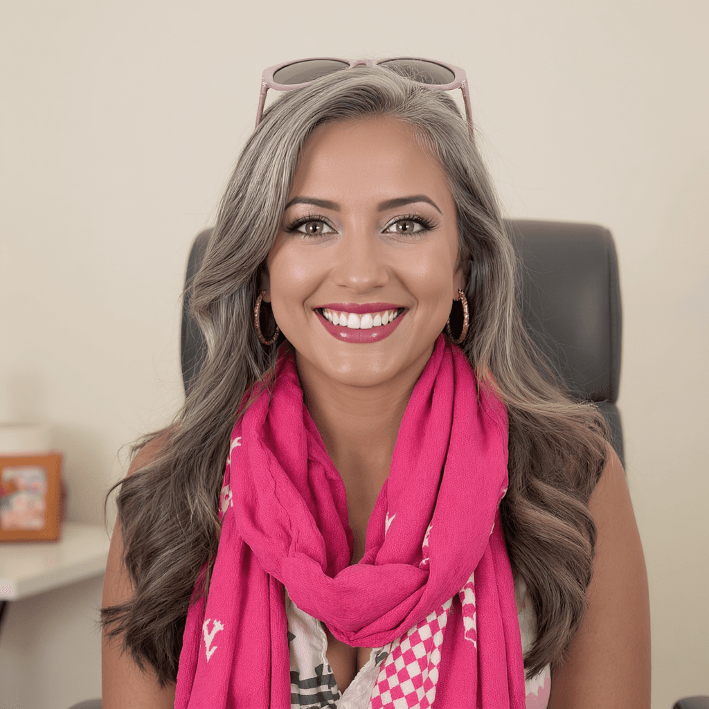 AI generated: make a very beautiful girl 30 years old, so that she is happy