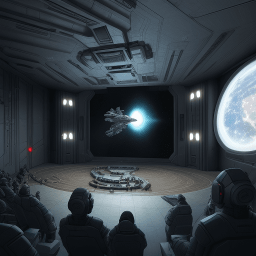 AI generated: scifi mesto stara lubovna

