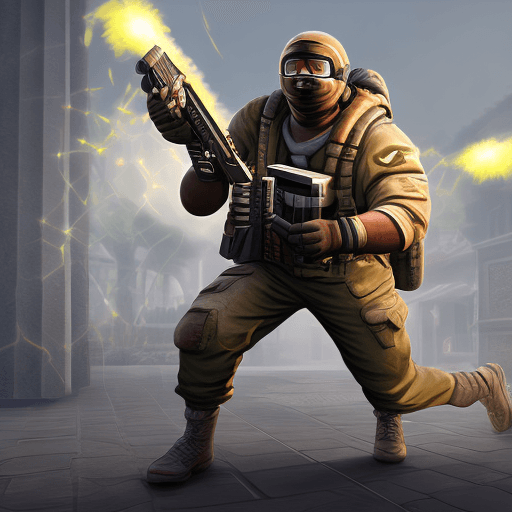AI generated: computer hero csgo2
