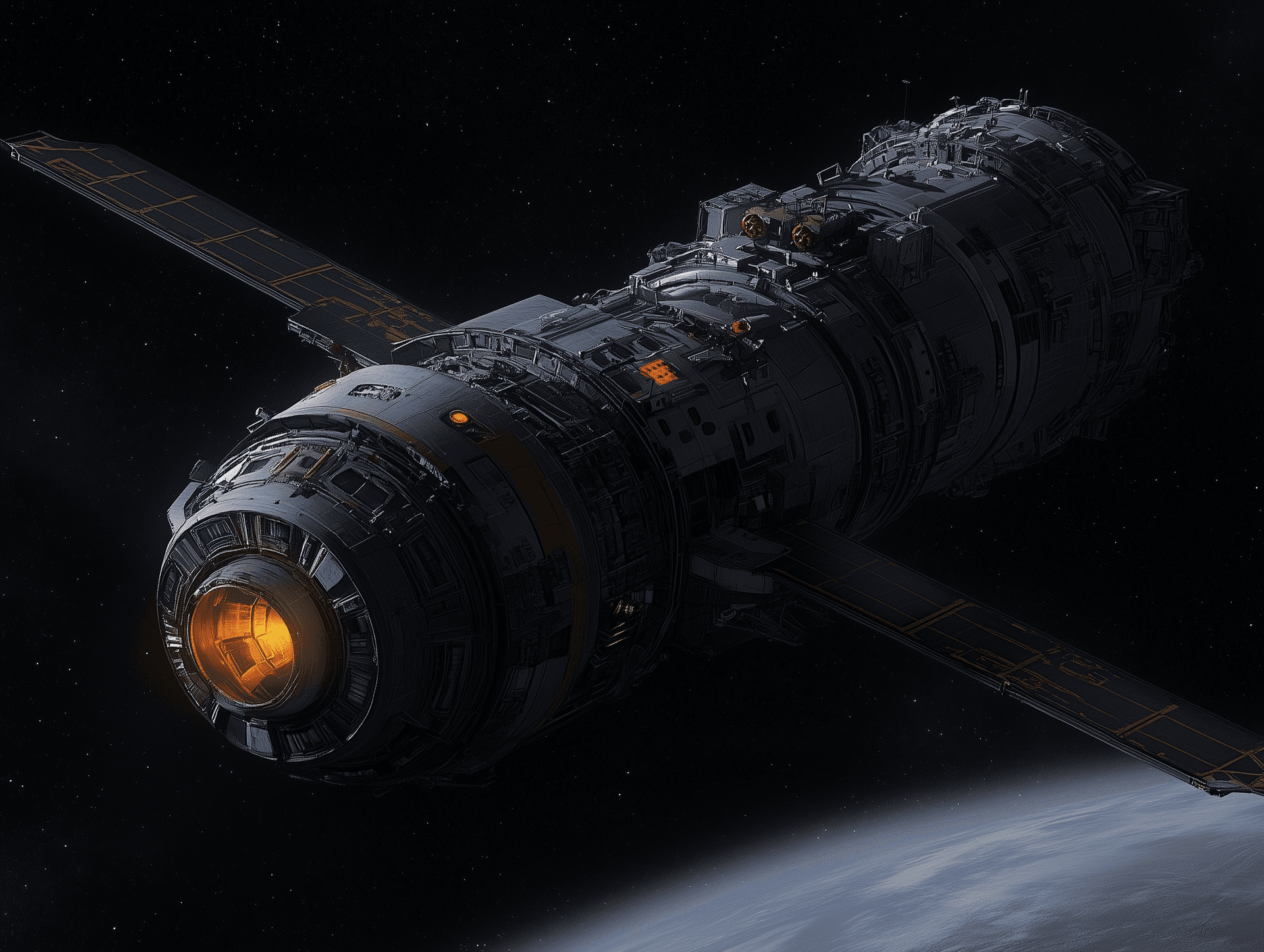 AI generated: A small spacecraft --chaos 100 --ar 4:3 --style raw --profile spvx1rv amkzhhb --stylize 1000 --v 6.1