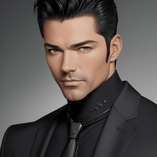 AI generated: Use Gestalt Principles, Use Gestalt Laws, male focus, 1male, 49 year old man, (reminiscent of RyanPa...