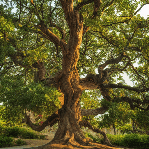 AI generated: a beautiful tree, 8k